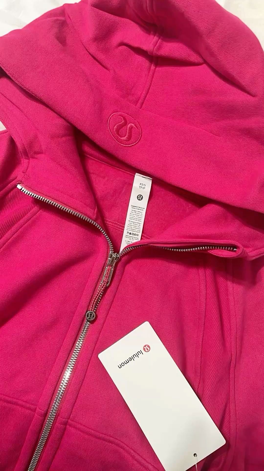 Scuba oversized Half-Zip Hoodie