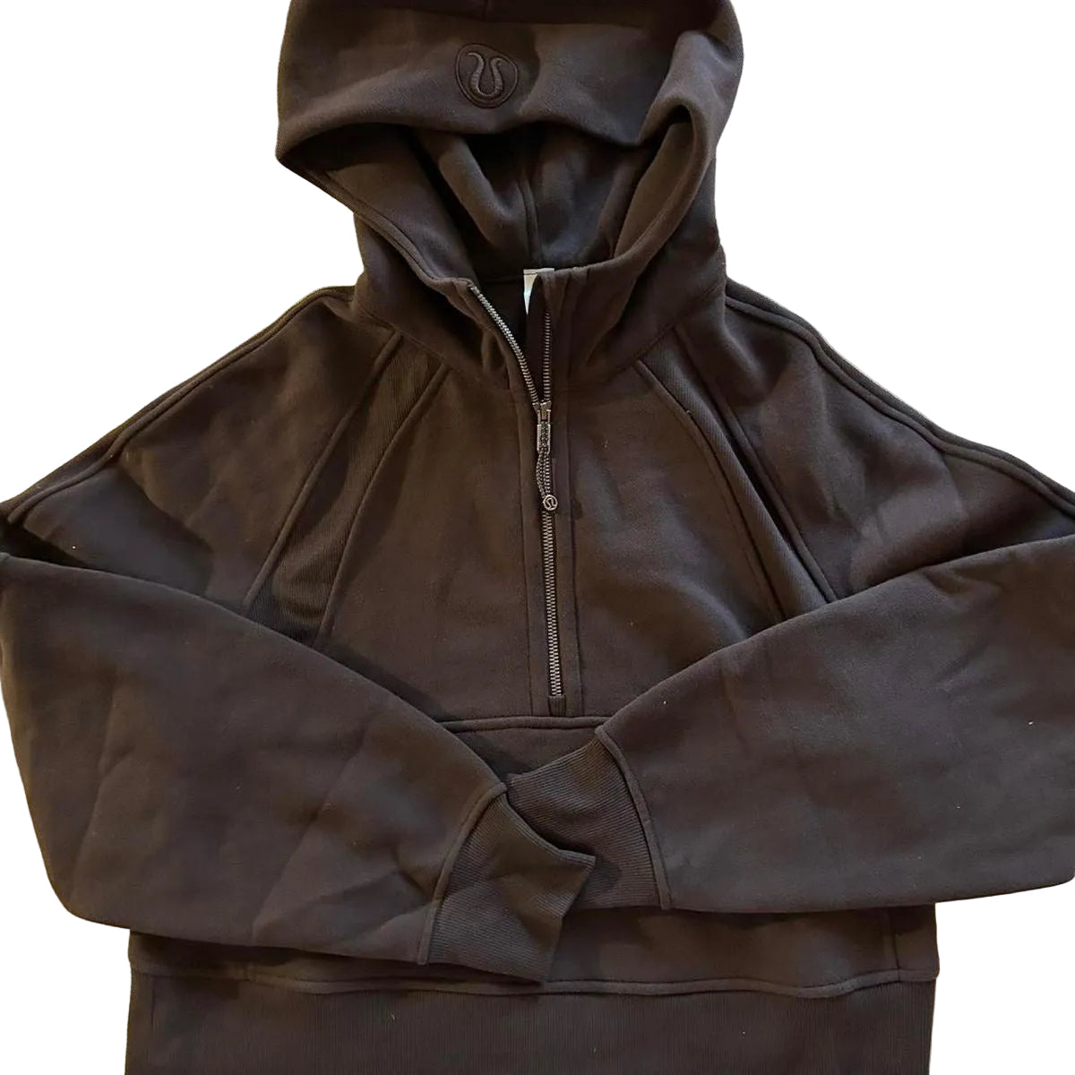 Scuba oversized Half-Zip Hoodie