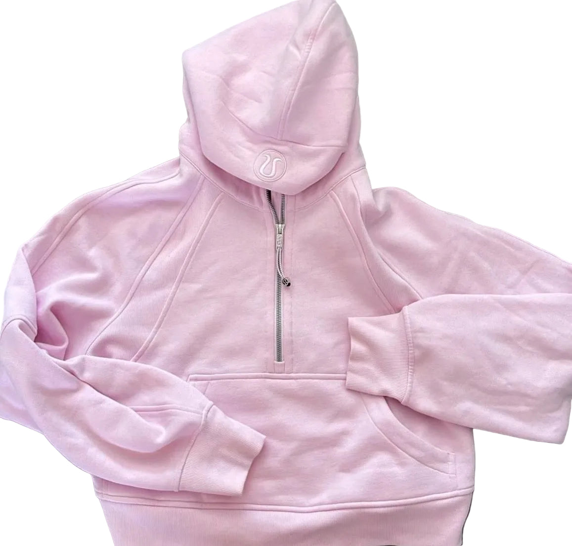 Scuba oversized Half-Zip Hoodie