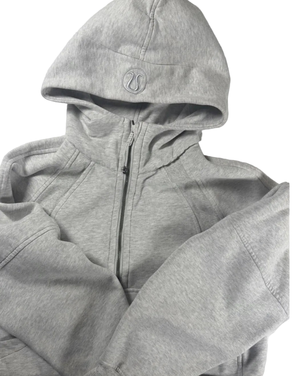 Scuba oversized Half-Zip Hoodie